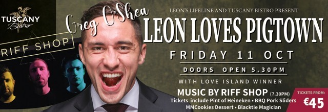 Leon Loves Pigtown with Greg O’Shea